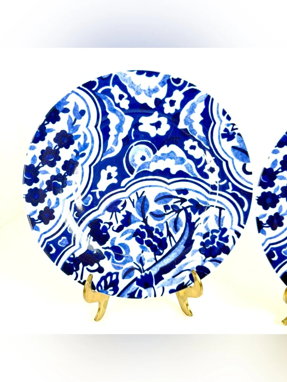 Set Of 2 Pottery Barn Something Blue 9
